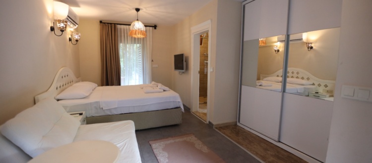 Zümrüt Çıralı Hotel Kaşıkada Odası